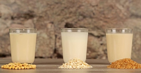 legume and ceral based milk