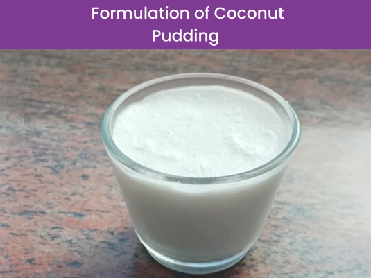coconut pudding